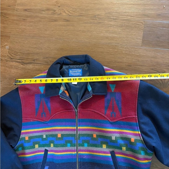 Pendleton Men's Multicolor Patterned Zip-Up Sweater - Picture 5 of 9